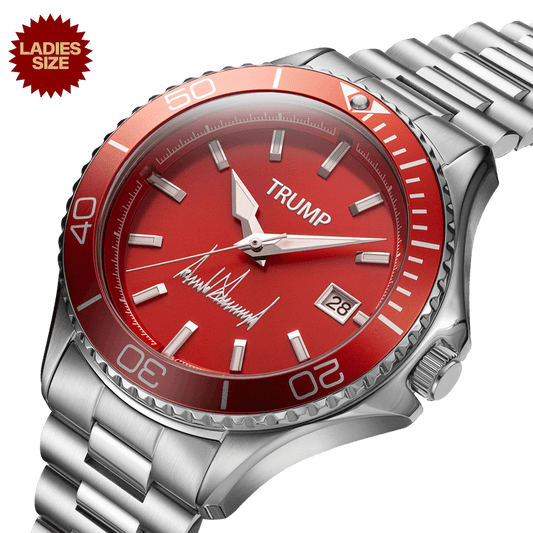 Fight Fight Fight Red Beauty (Ladies Size) - Trump Watches