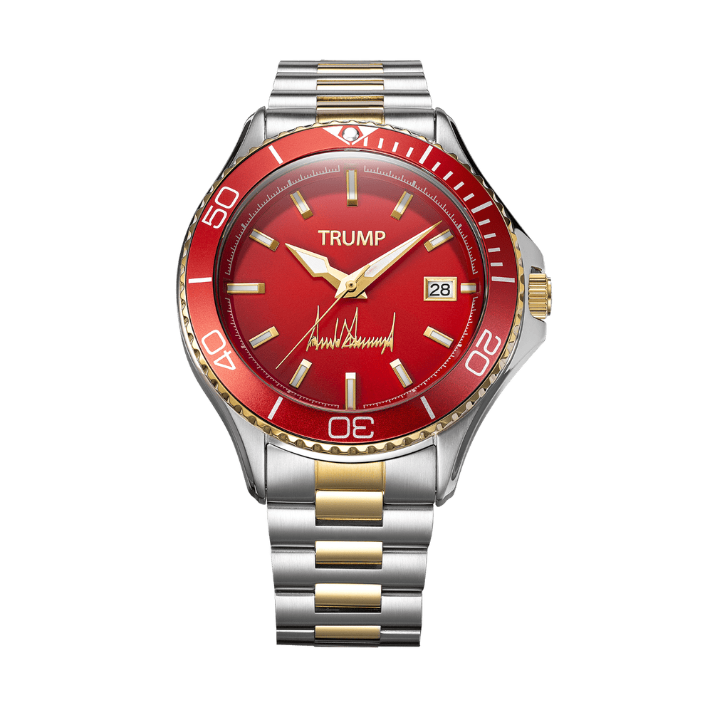 Fight Fight Fight Red (Two Tone) | Trump Watches
