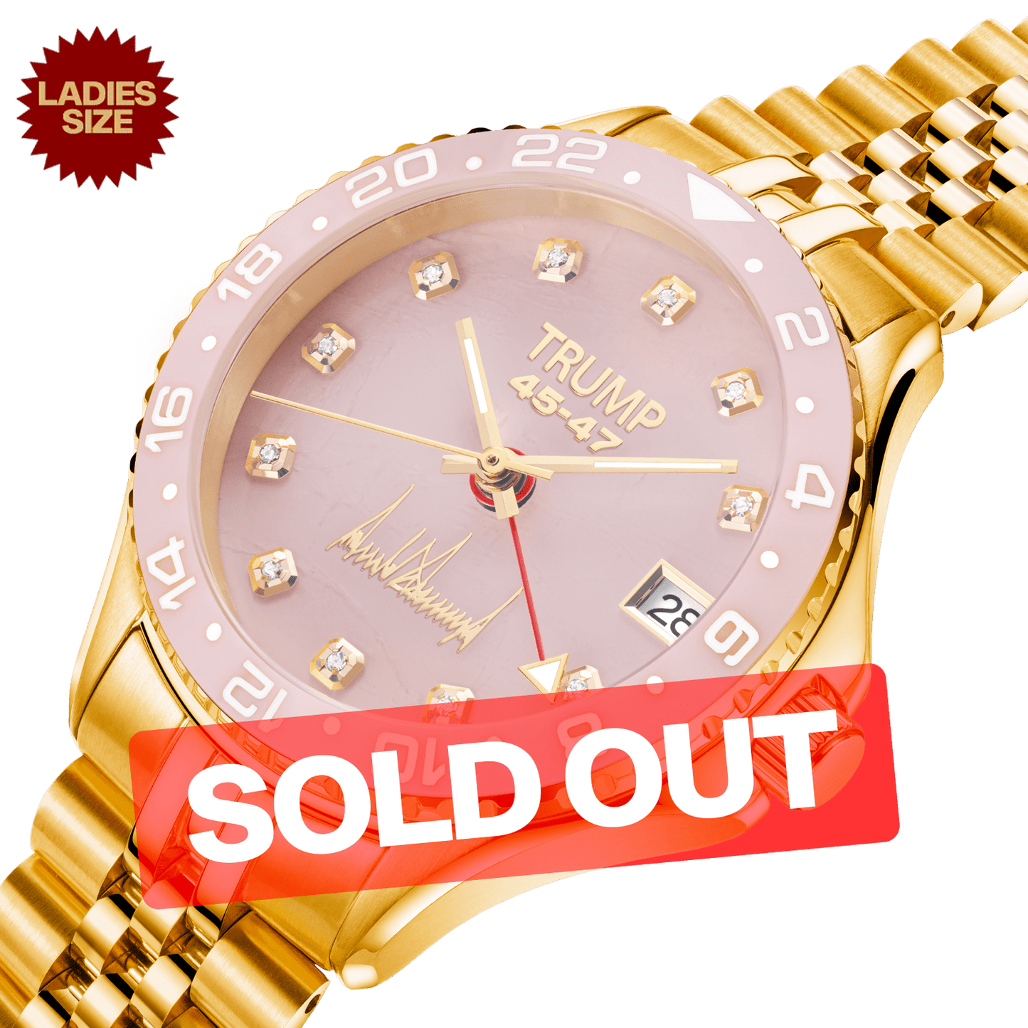 First Lady in Blush Rose - Trump Watches