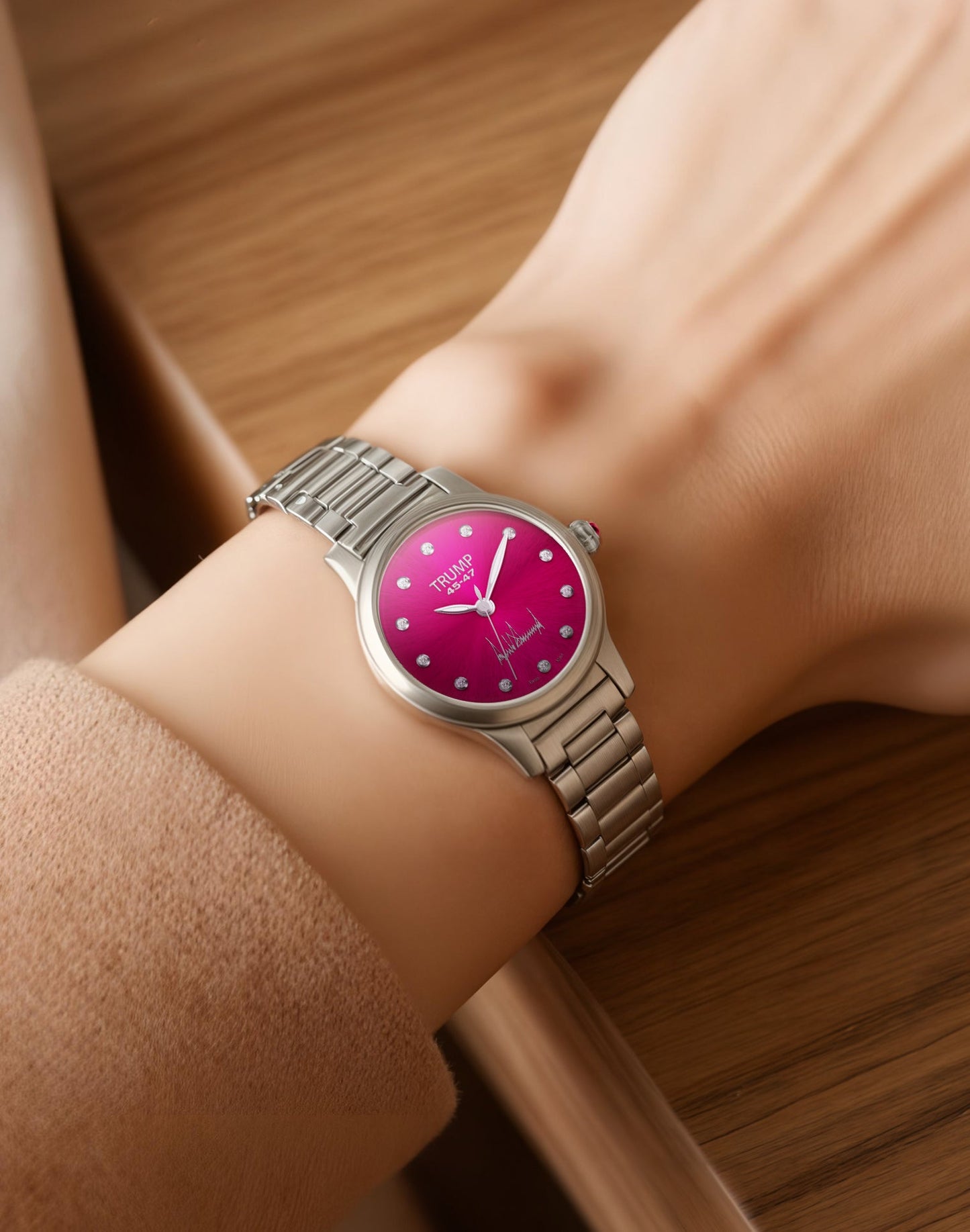First Lady Mini in Hot Pink - Trump Watches