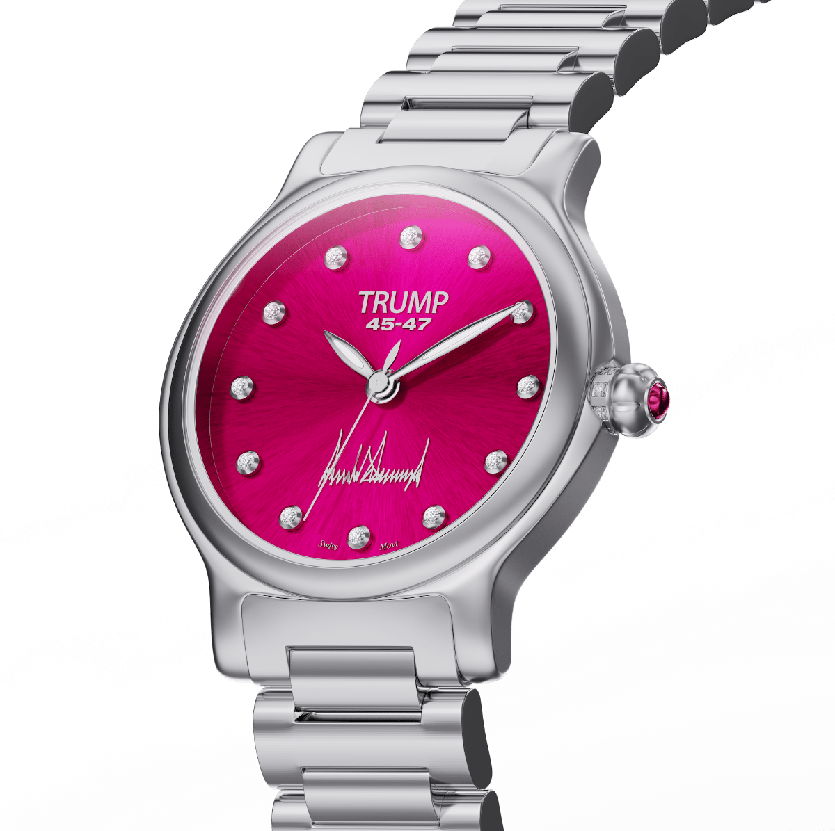 First Lady Mini in Hot Pink - Trump Watches