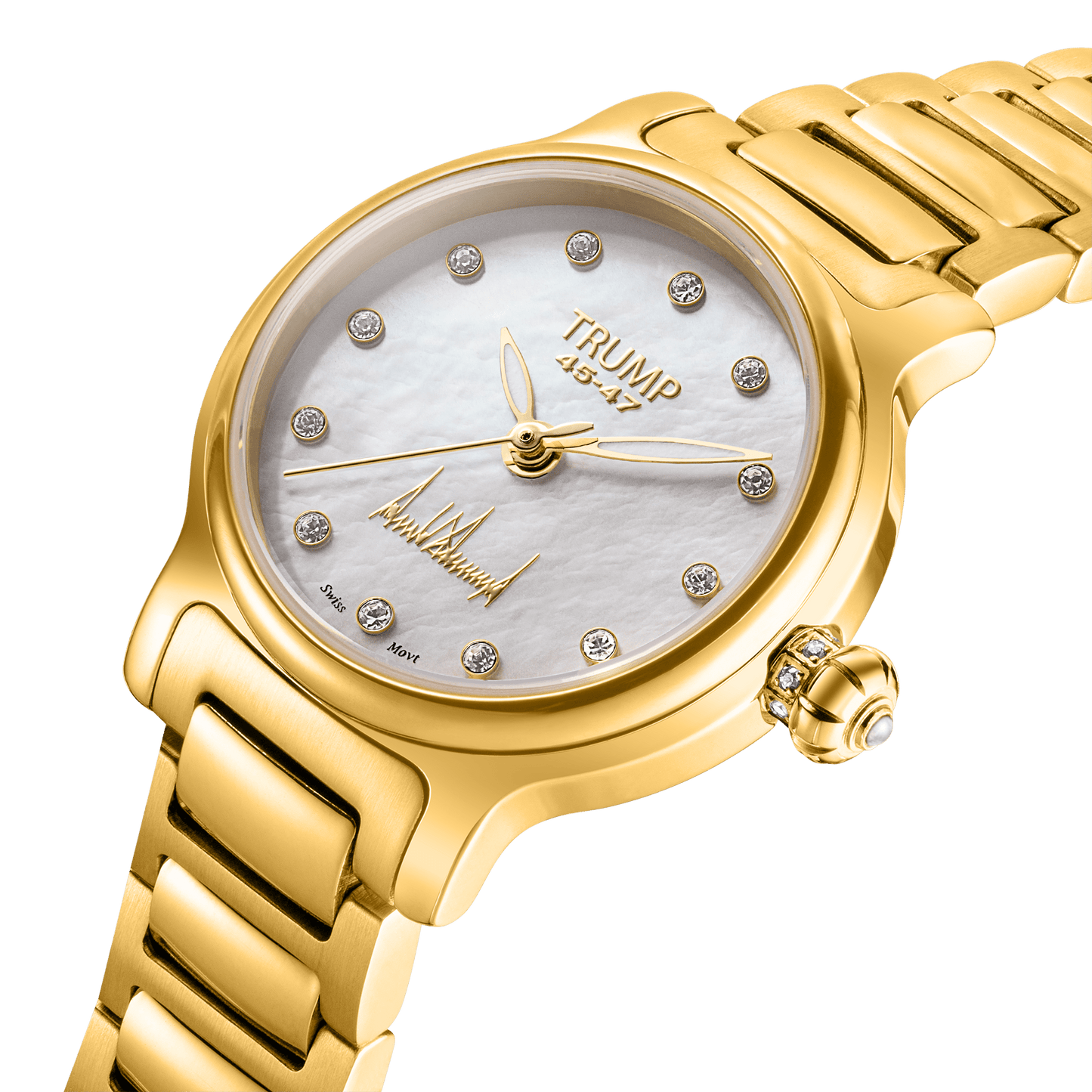 First Lady Mini in White - Trump Watches