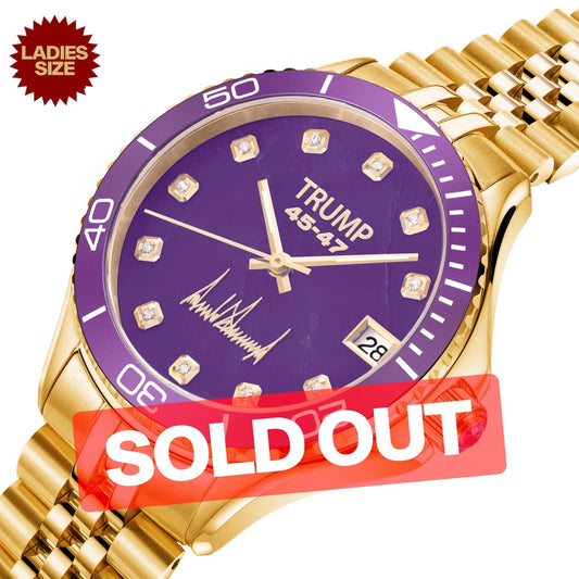 First Lady Royal Amethyst - Trump Watches