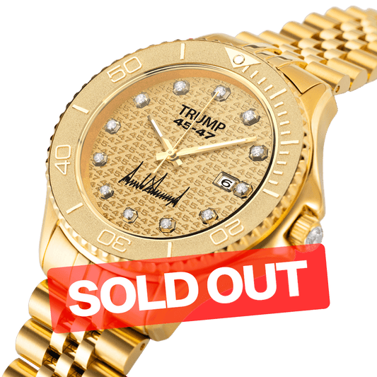 Gold President 18K Plated - Trump Watches