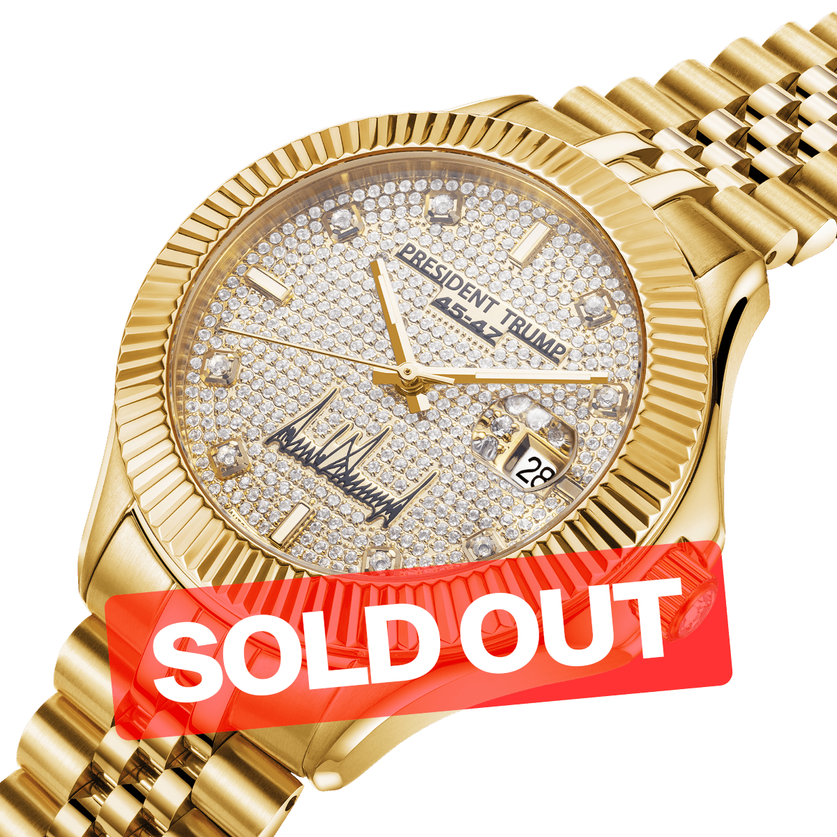 Inauguration Diamond Commander - Trump Watches
