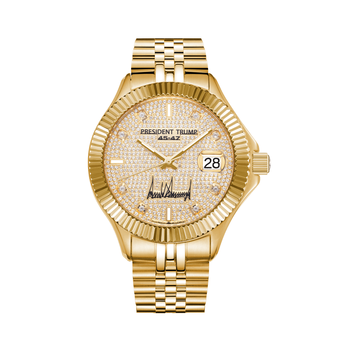 Inauguration Diamond Commander - Trump Watches