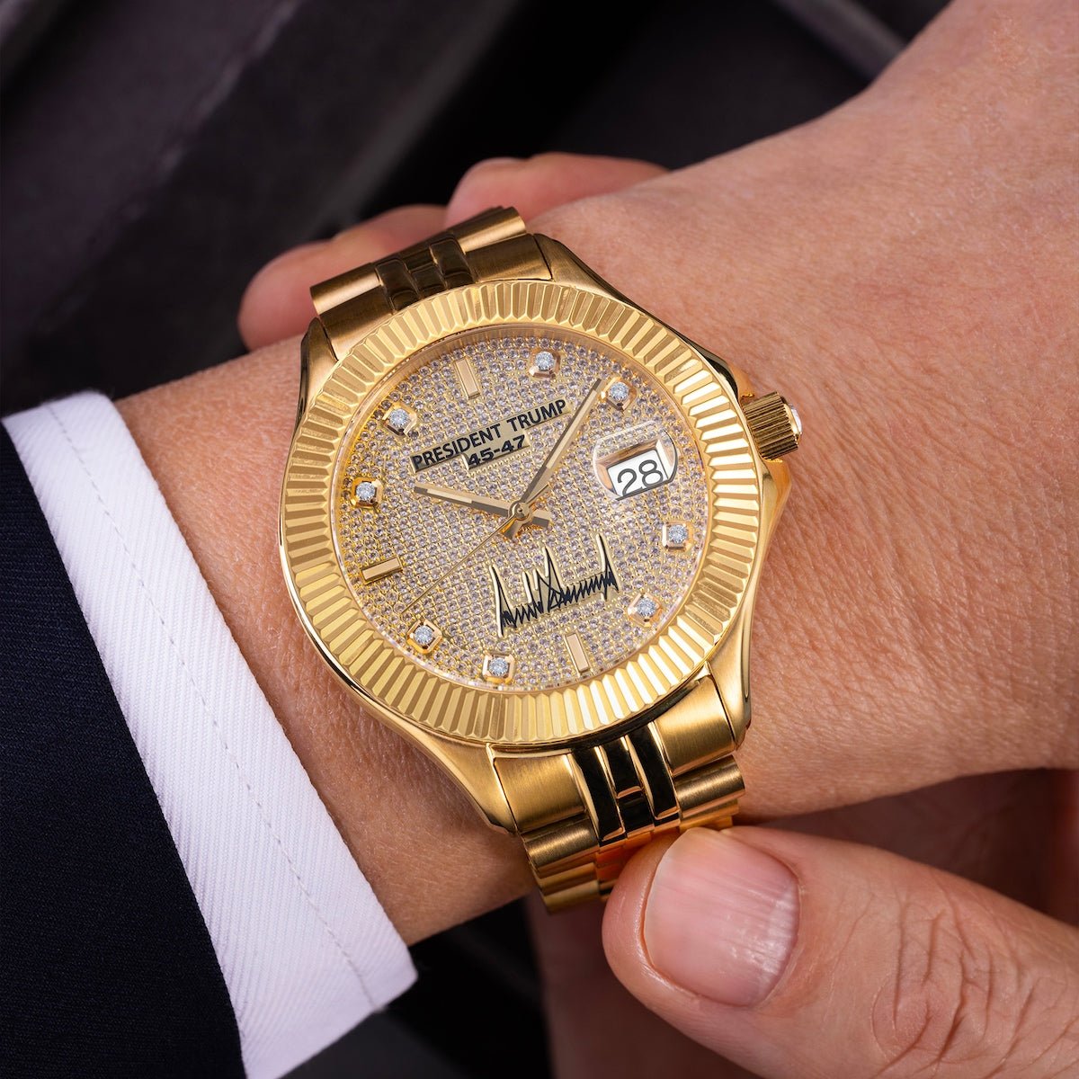 Inauguration Diamond Commander - Trump Watches