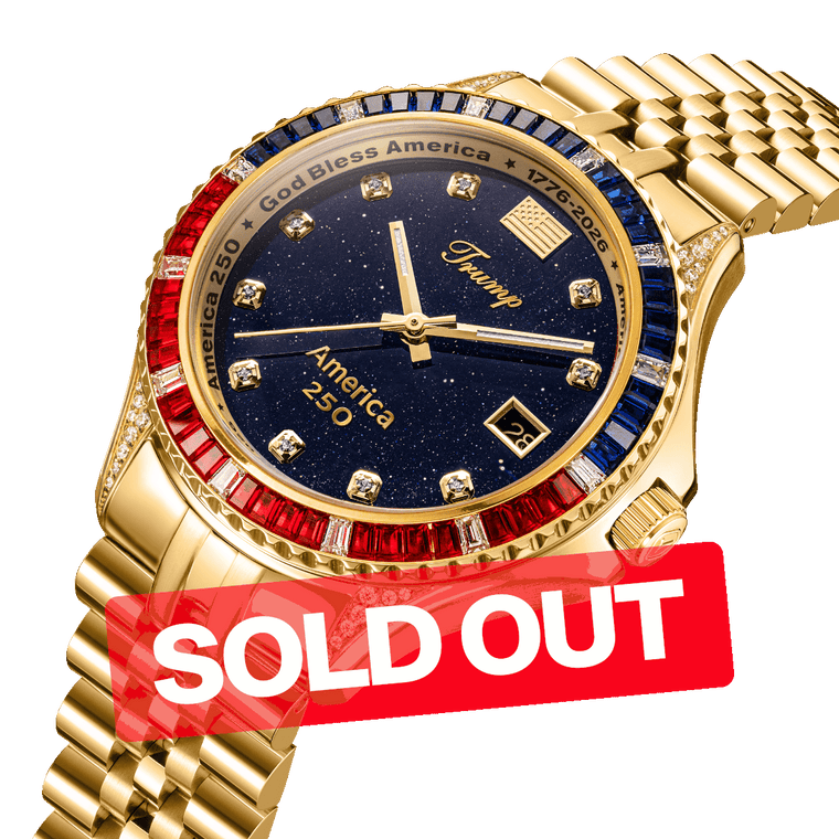 Independence Blue & Gold - Trump Watches