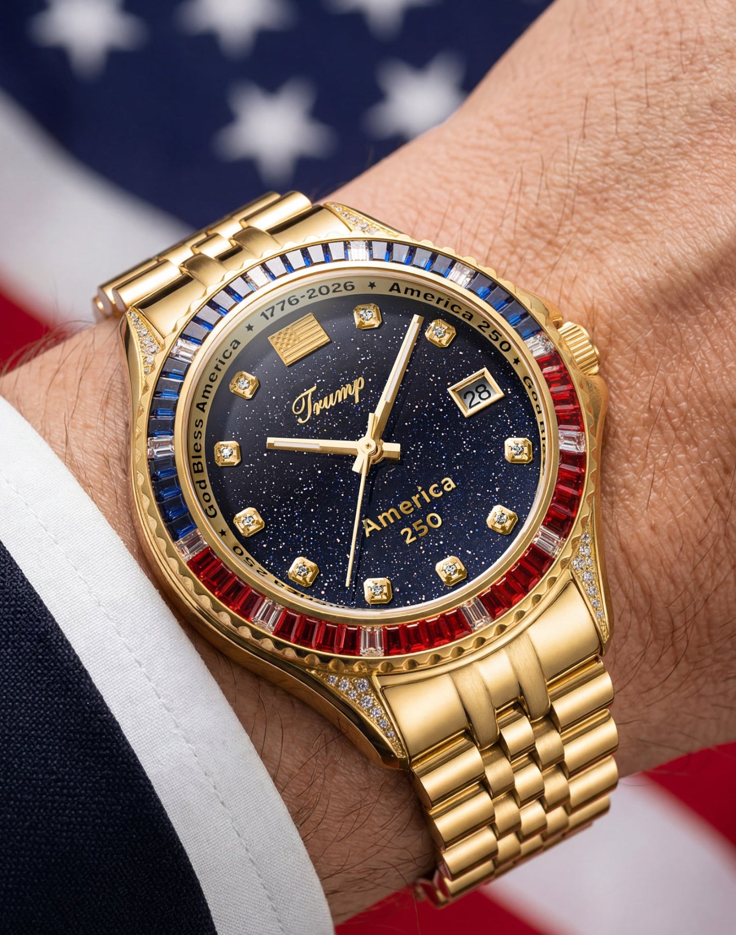 Independence Blue & Gold - Trump Watches