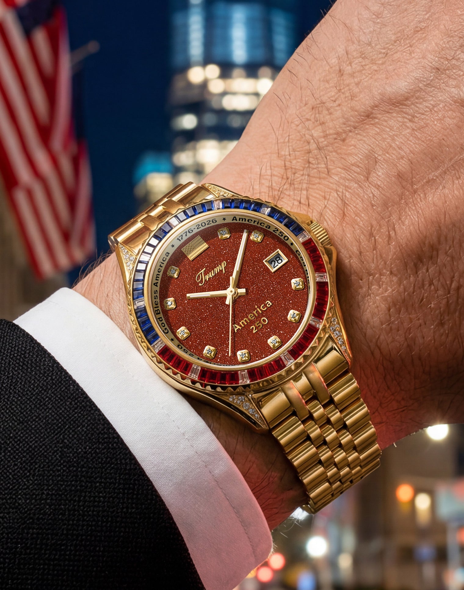 Independence Red & Gold - Trump Watches