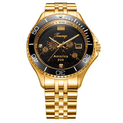 Liberty Black & Gold - Trump Watches