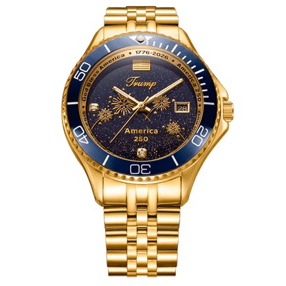 Liberty Blue & Gold - Trump Watches