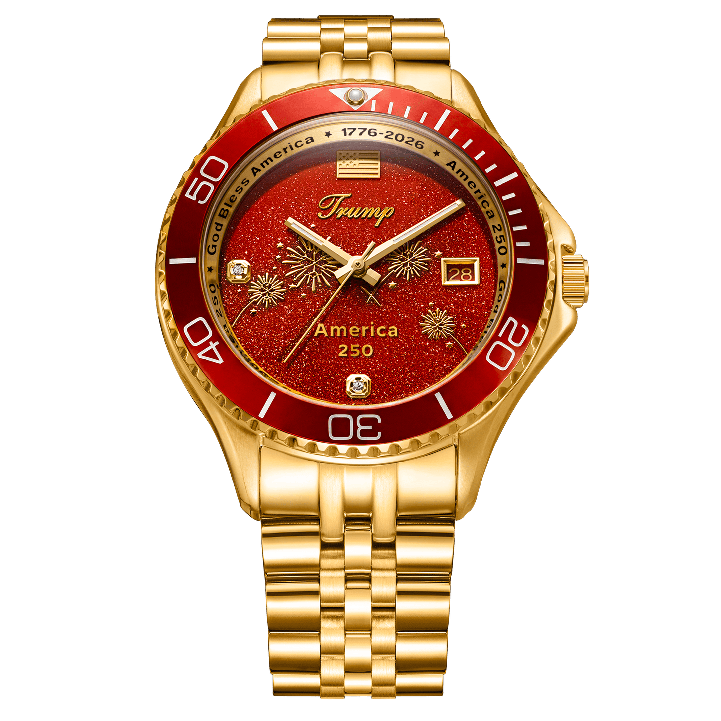 Liberty Red & Gold - Trump Watches