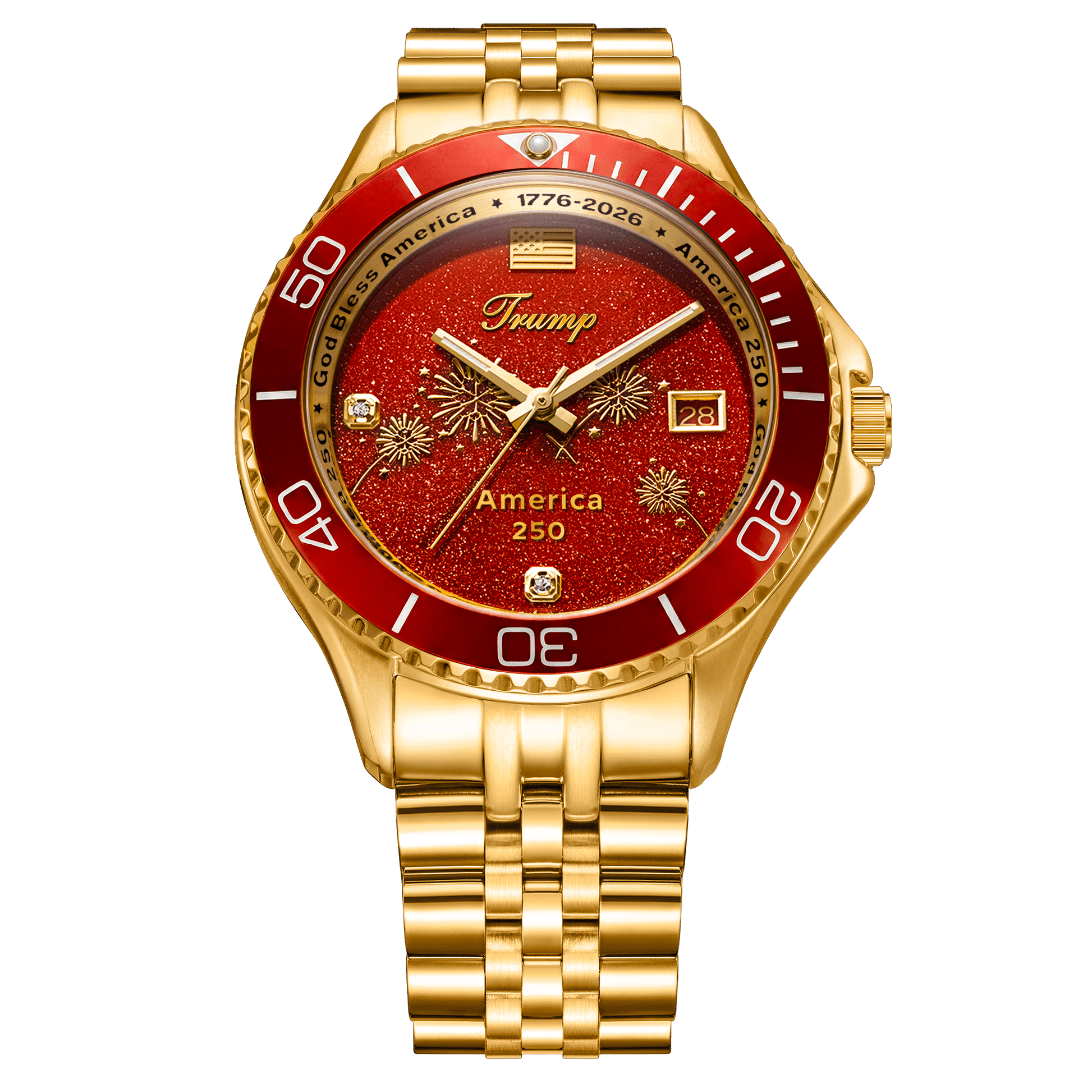 Liberty Red & Gold - Trump Watches