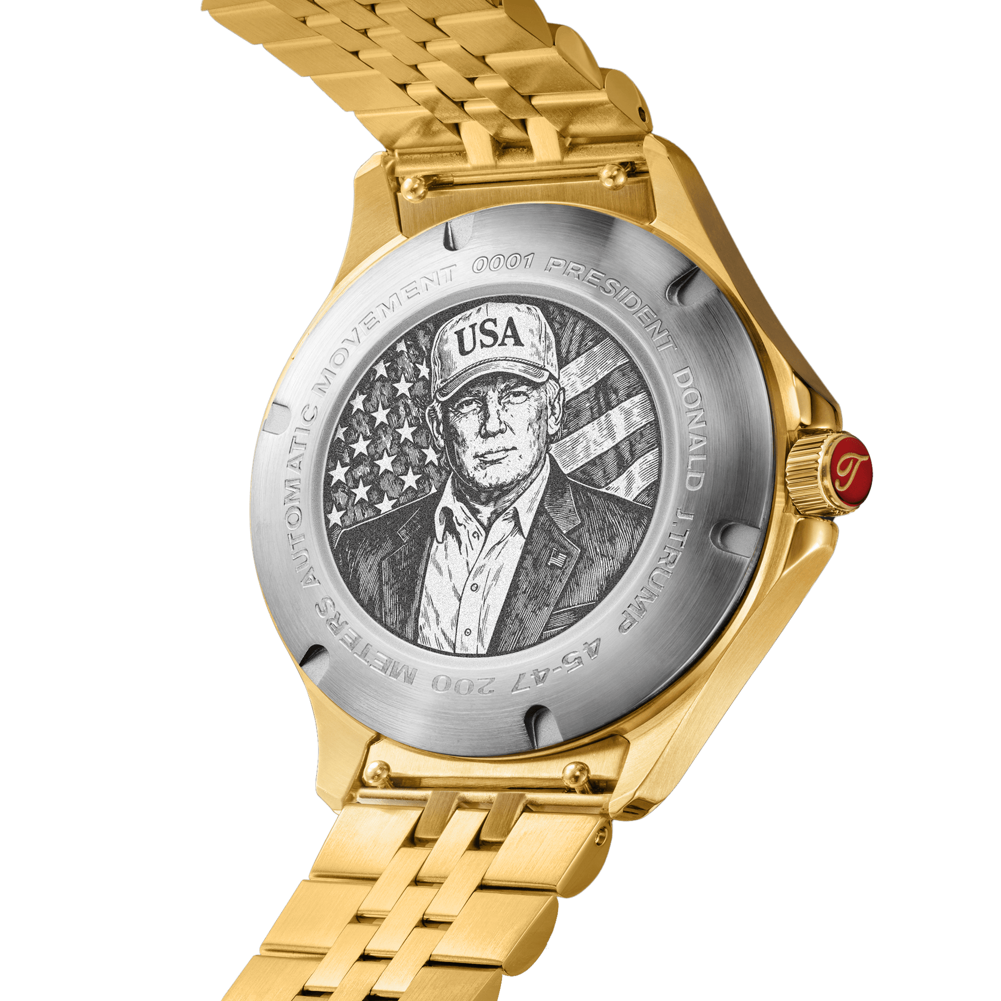 Liberty Red & Gold - Trump Watches