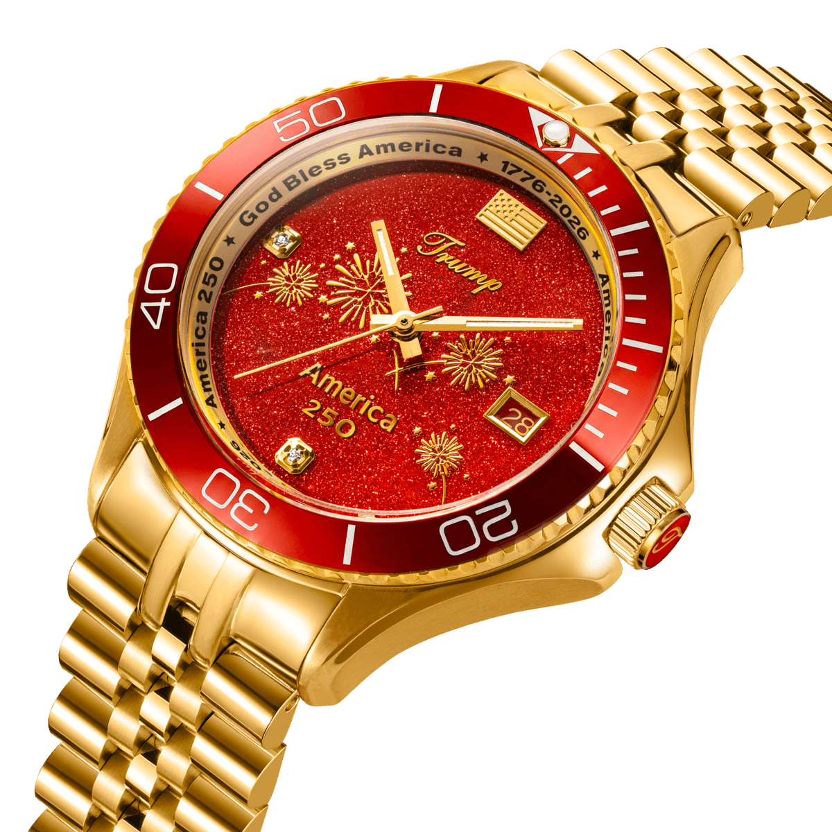 Liberty Red & Gold - Trump Watches