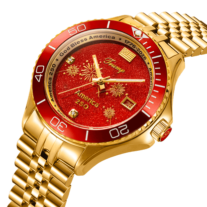 Liberty Red & Gold - Trump Watches