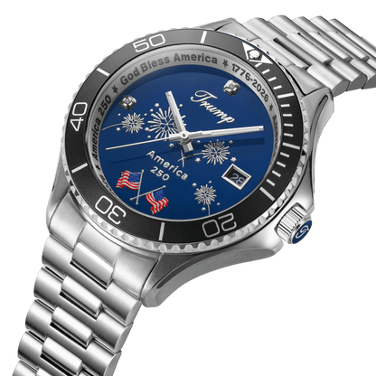 Patriot Silver Tone - Trump Watches