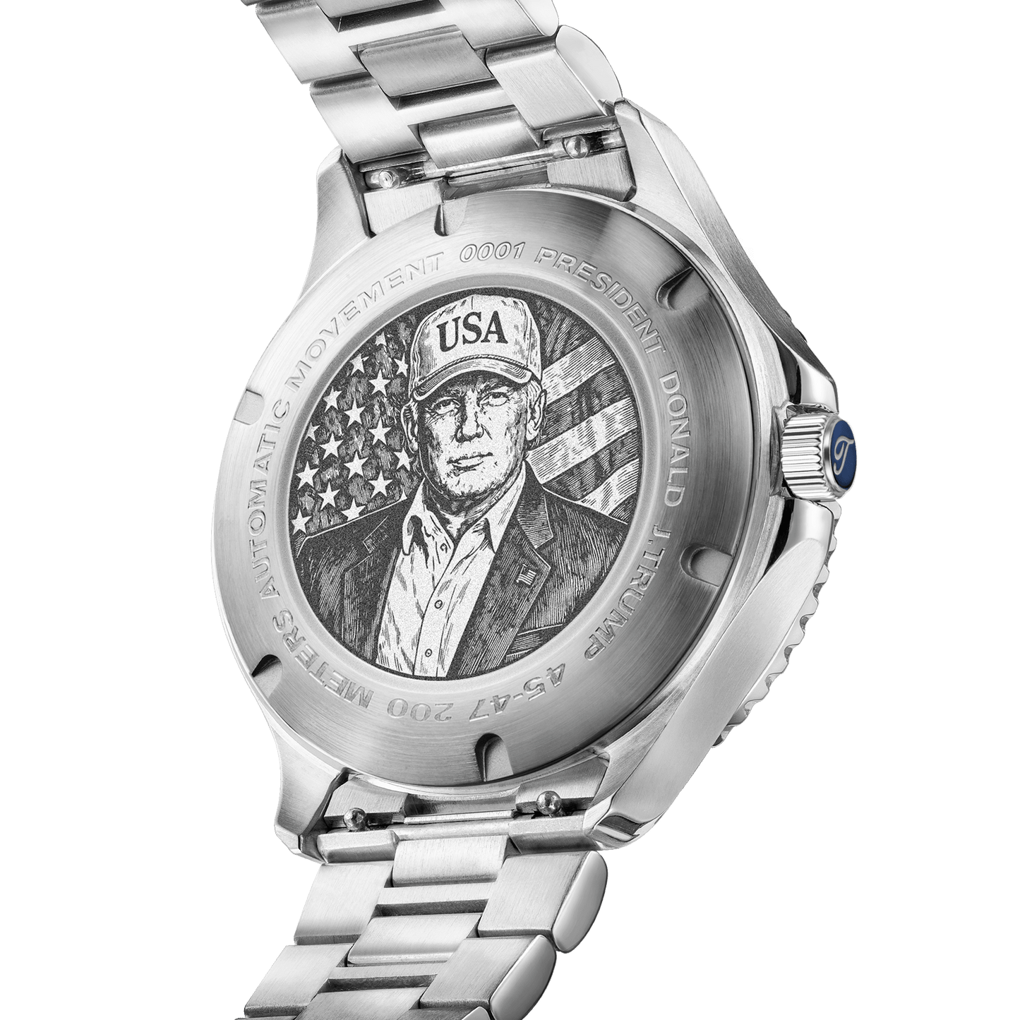 Patriot Silver Tone - Trump Watches