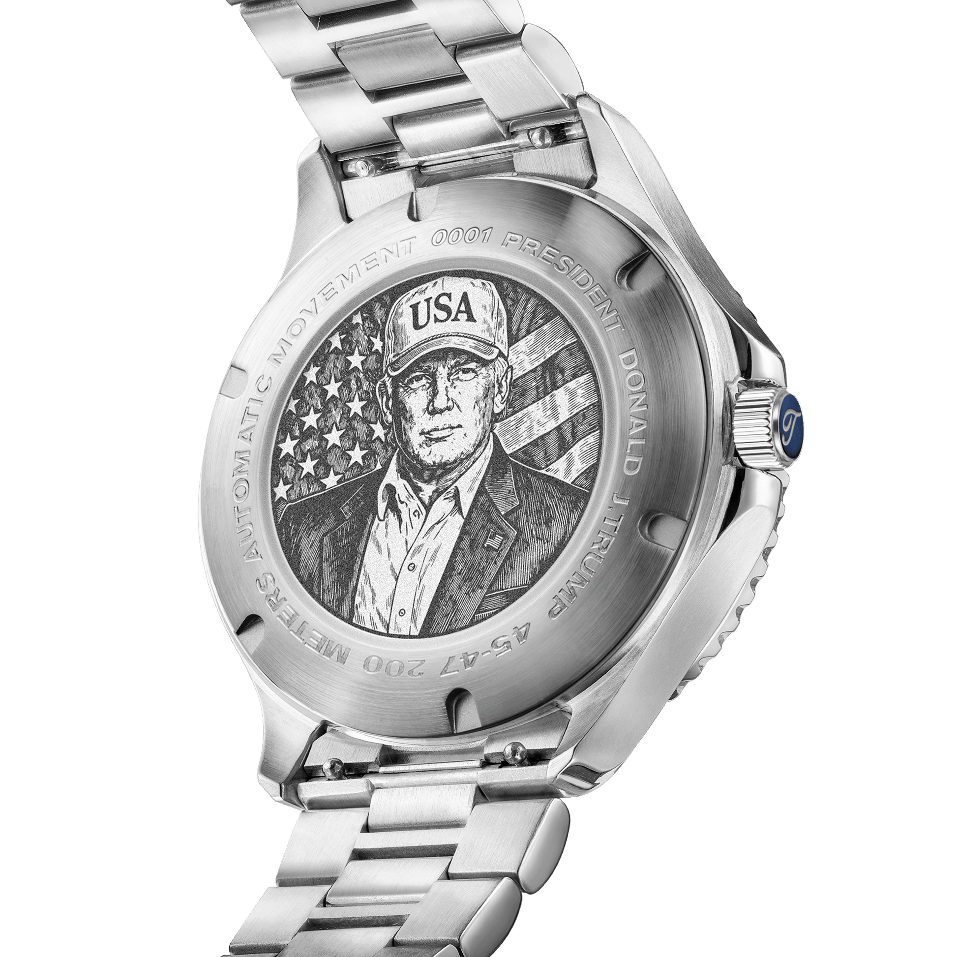 Patriot Silver Tone - Trump Watches