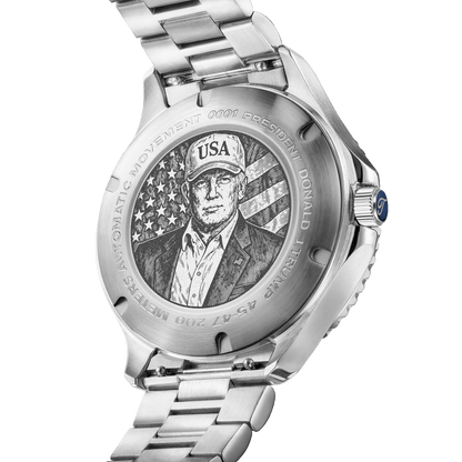 Patriot Silver Tone - Trump Watches