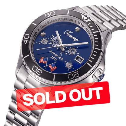 Patriot Silver Tone - Trump Watches