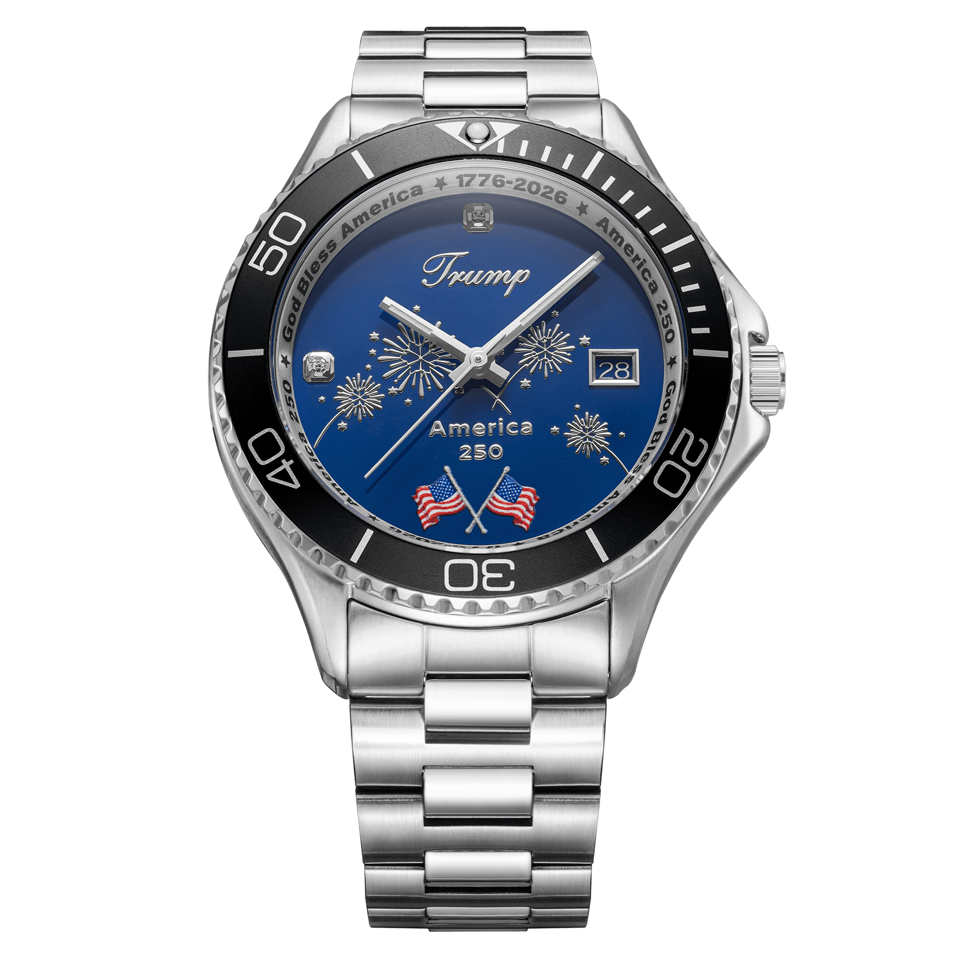 Patriot Silver Tone - Trump Watches