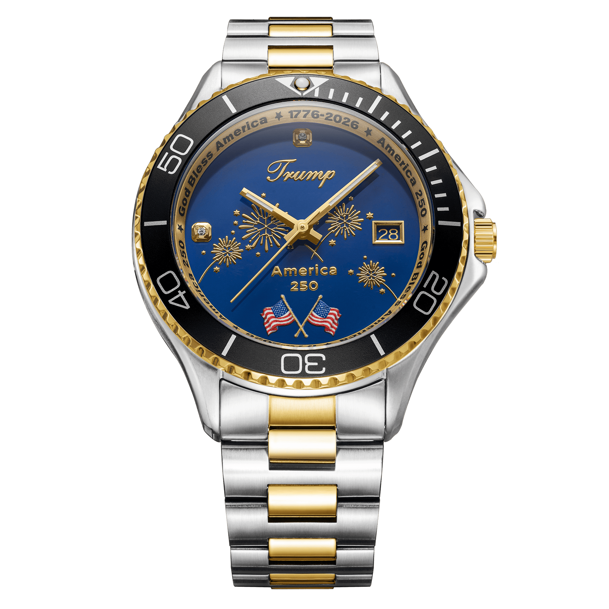 Patriot Two Tone - Trump Watches