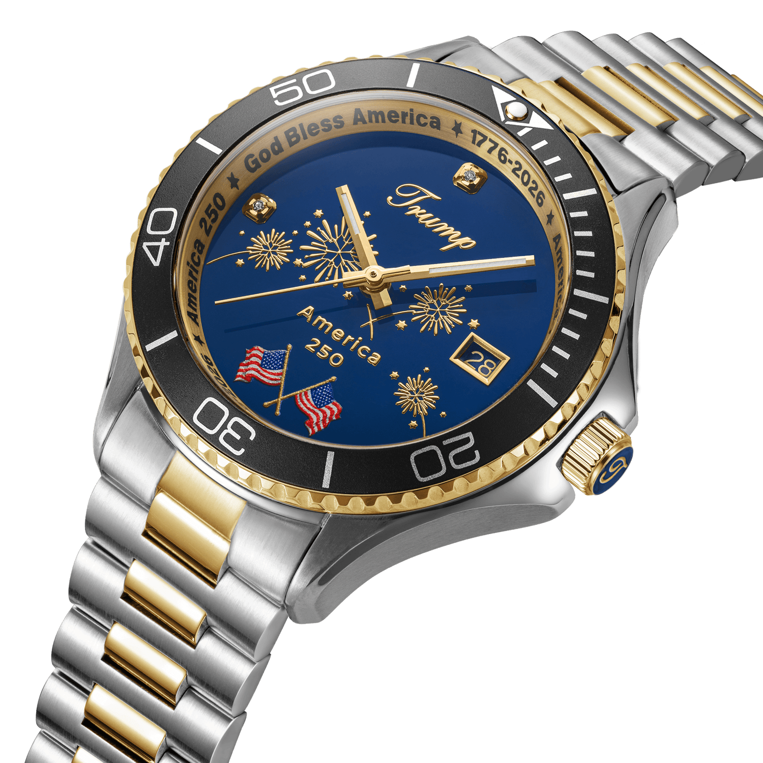 Patriot Two Tone - Trump Watches