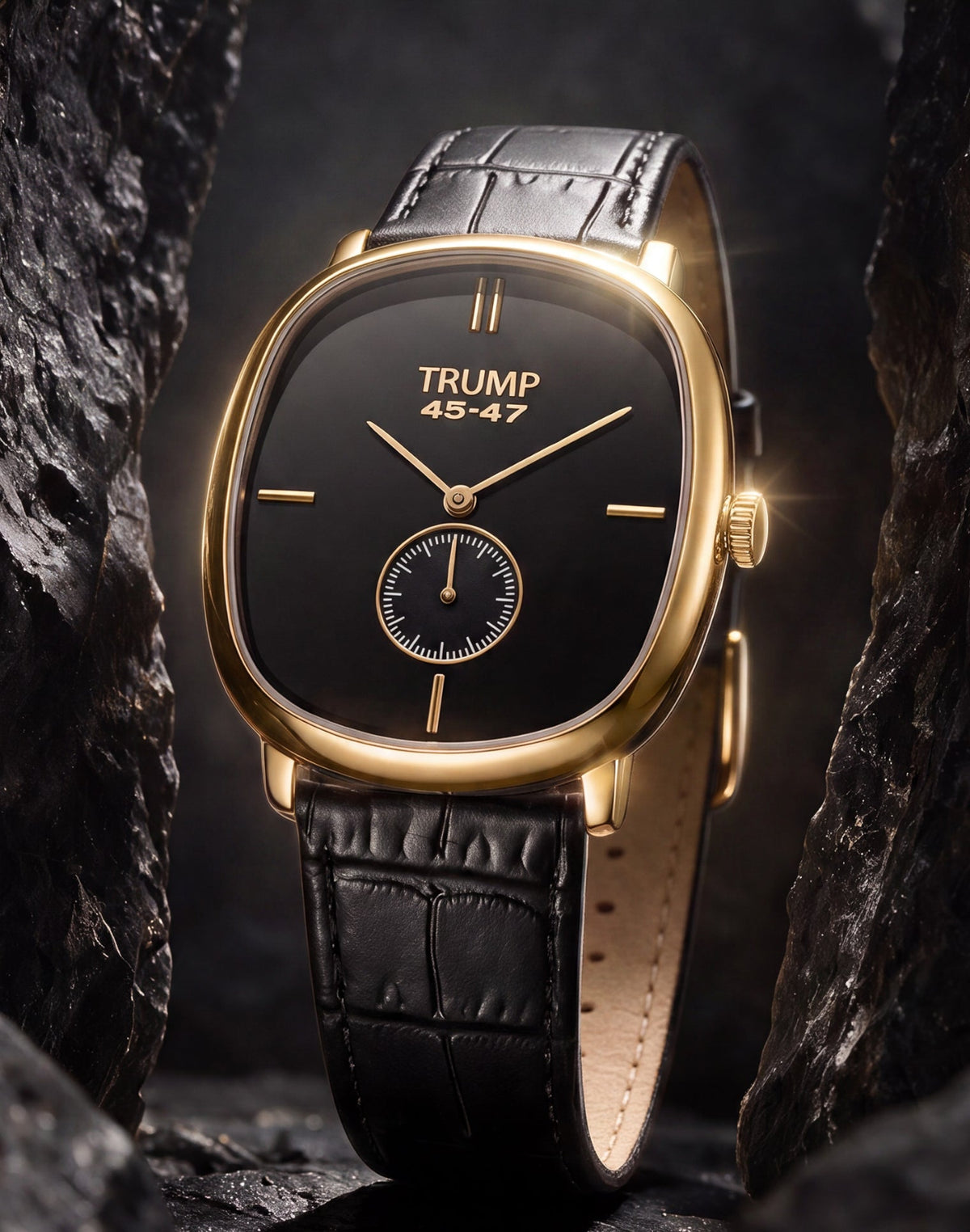 Presidential Black - Trump Watches