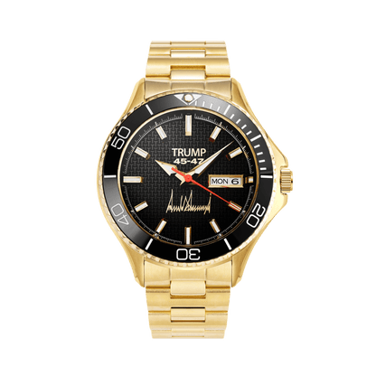 Presidential Fighter Black & Gold - Trump Watches