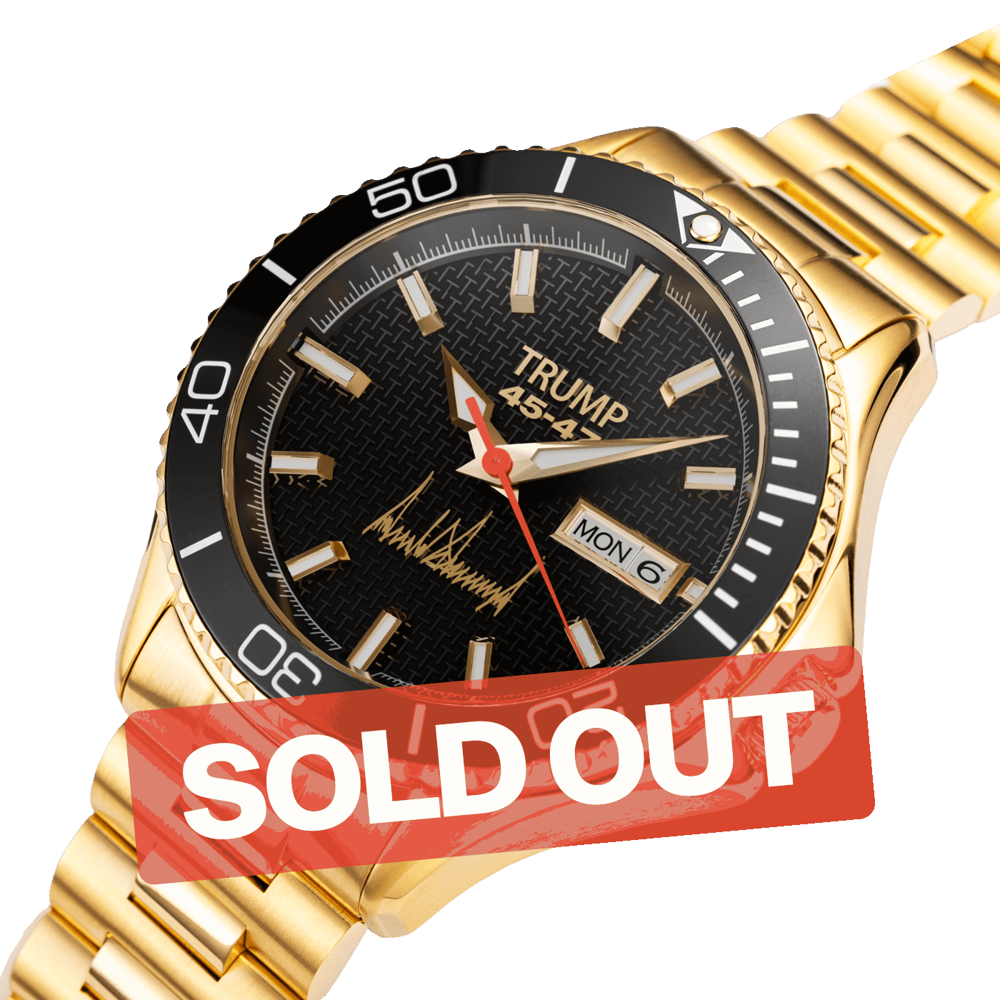 Presidential Fighter Black & Gold - Trump Watches