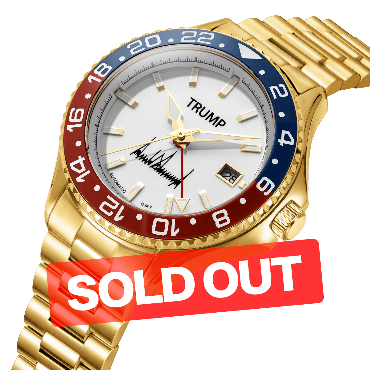 Red, White & Blue - Trump Watches