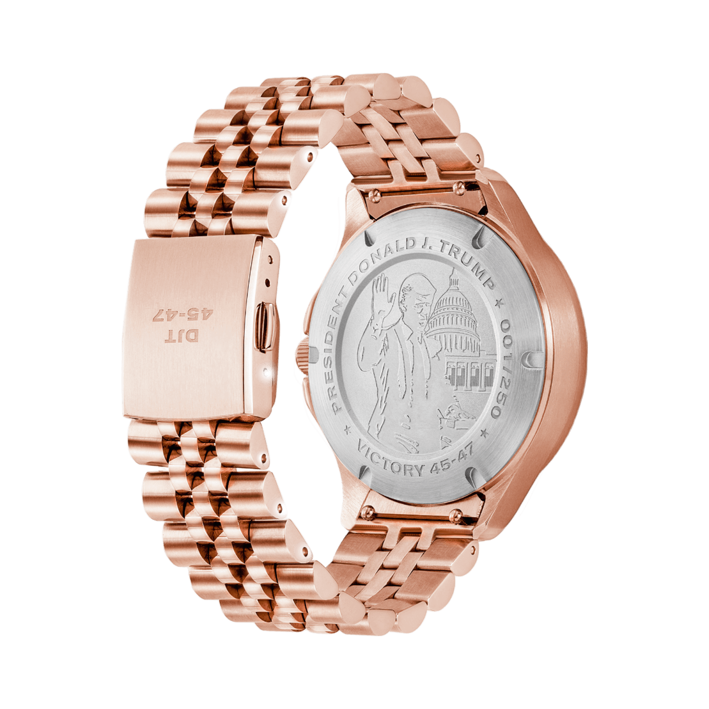 Rose Gold Commander - Trump Watches