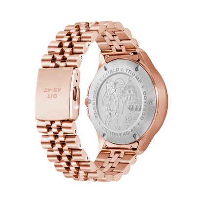 Rose Gold Commander - Trump Watches