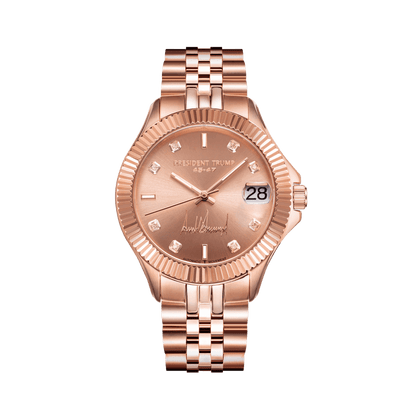Rose Gold Commander - Trump Watches