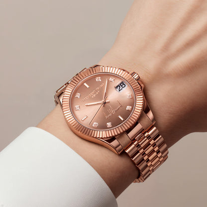 Rose Gold Commander - Trump Watches