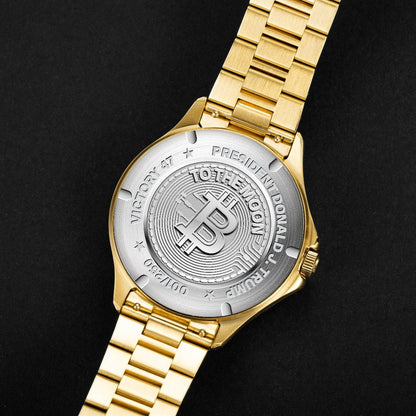 Trump Crypto President Jewel 47 - Trump Watches