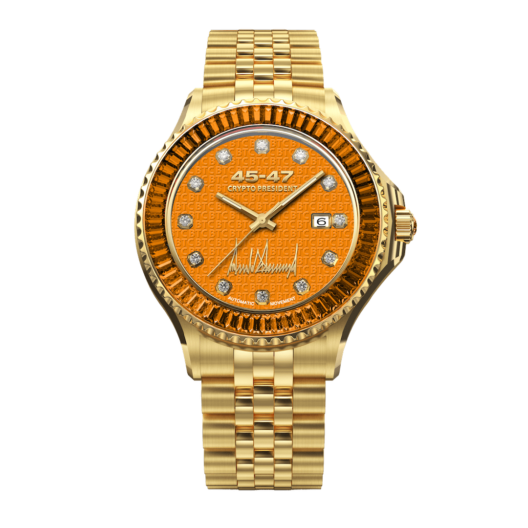 Trump Crypto President Jewel - Trump Watches