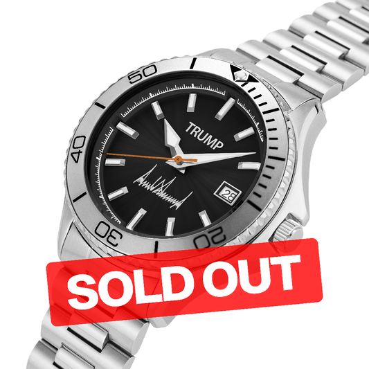 Trump Presidential Power - Black Dial - Trump Watches