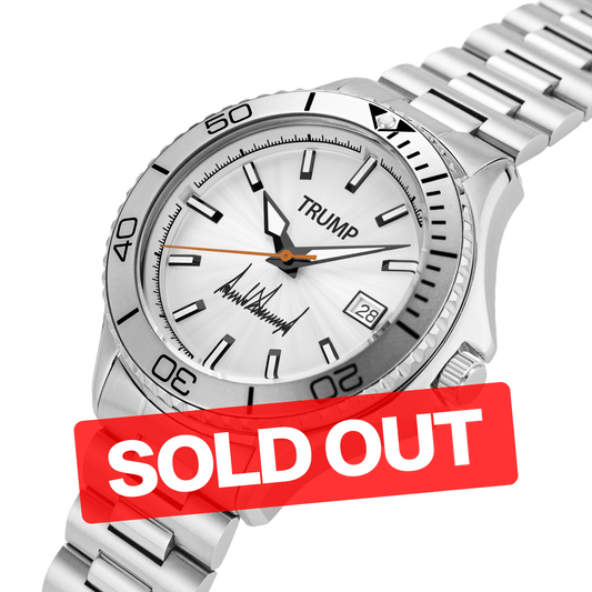 Trump Presidential Power - White Dial - Trump Watches
