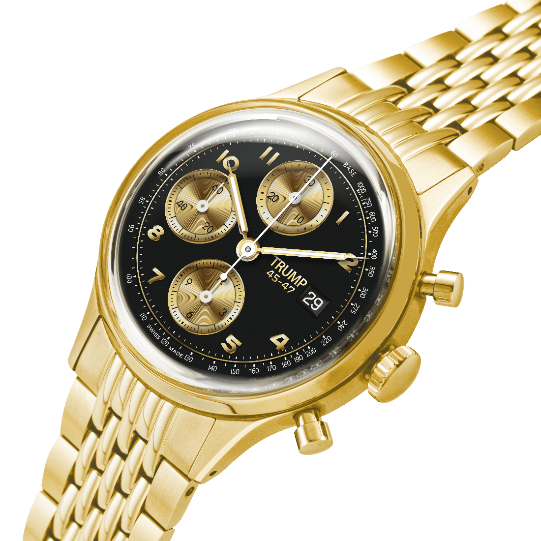 Trump Racer Chrono - Black - Trump Watches