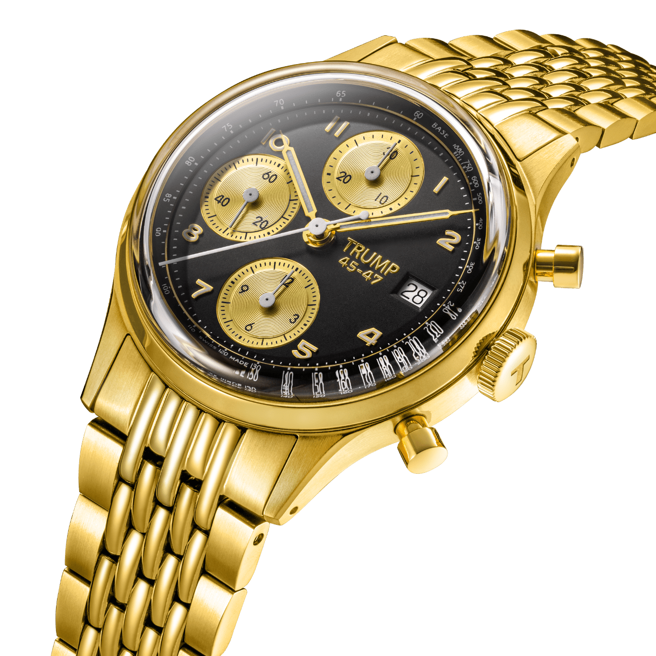 Trump Racer Chrono - Black - Trump Watches
