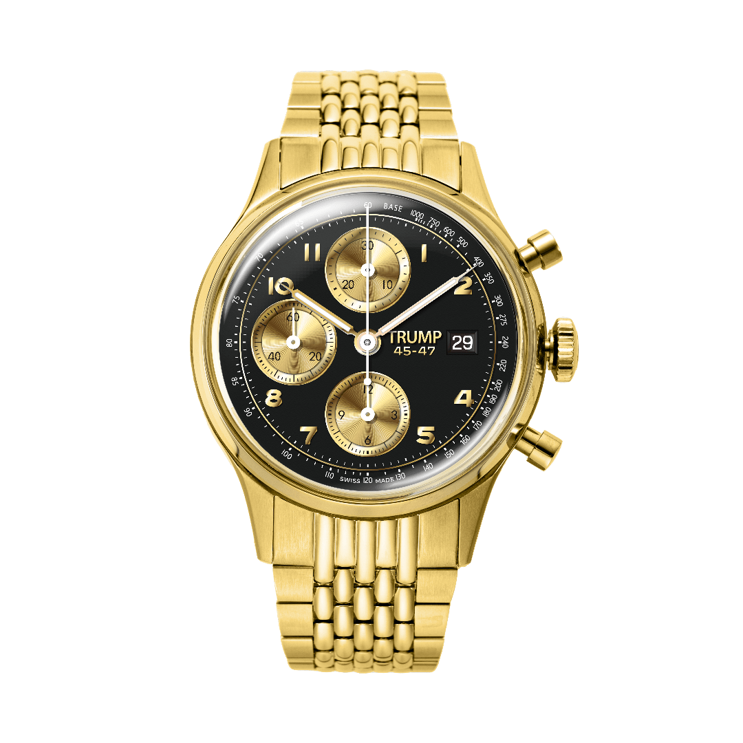 Trump Racer Chrono - Black - Trump Watches