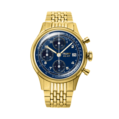 Trump Racer Chrono - Presidential Blue - Trump Watches