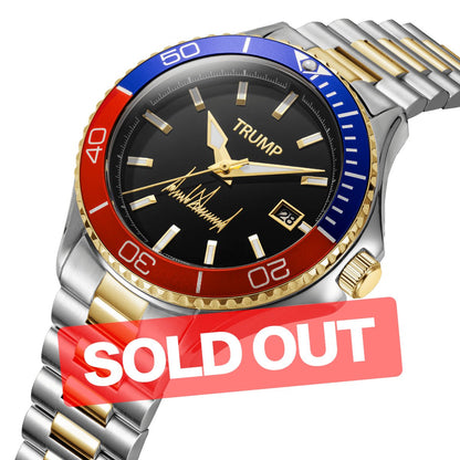 Trump Red & Blue Victory - Trump Watches