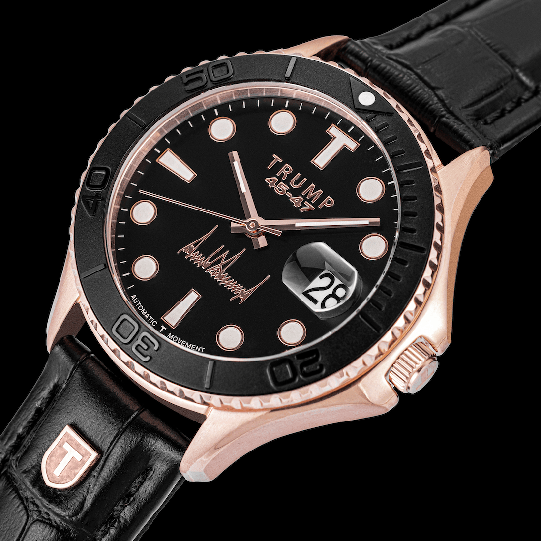 Trump Shield Warrior Black - Trump Watches