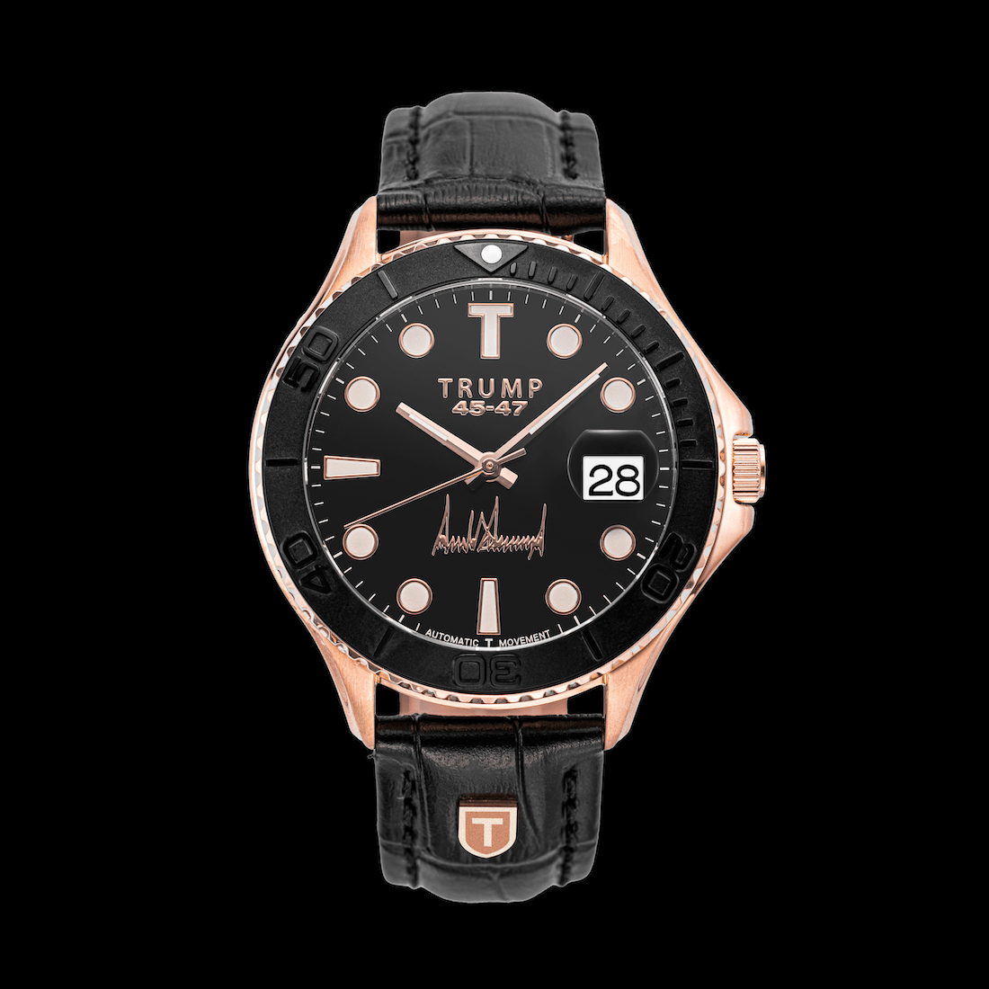 Trump Shield Warrior Black - Trump Watches