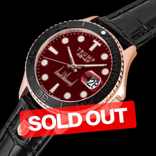 Trump Shield Warrior Red - Trump Watches