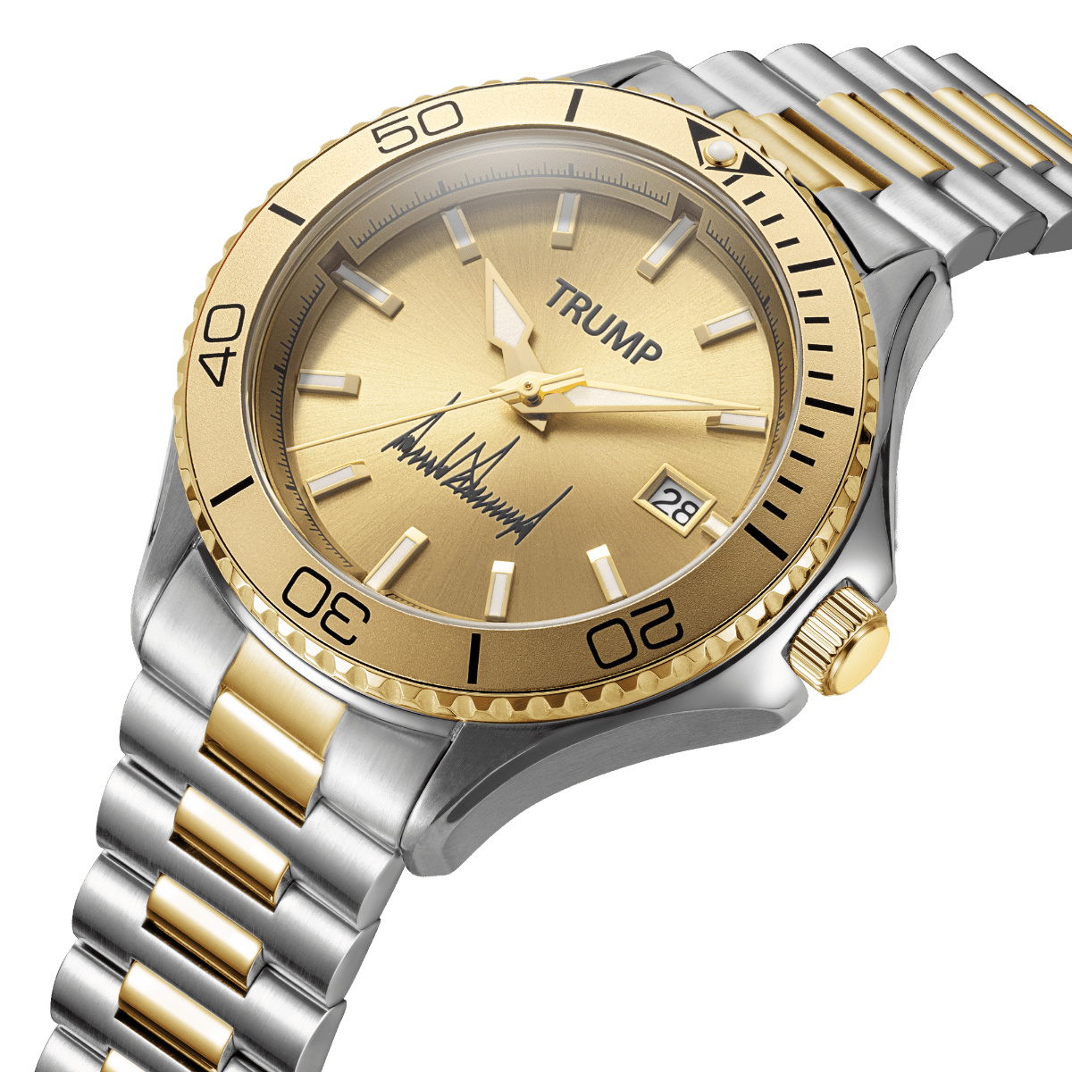 Trump Sunray Gold Winner - Trump Watches